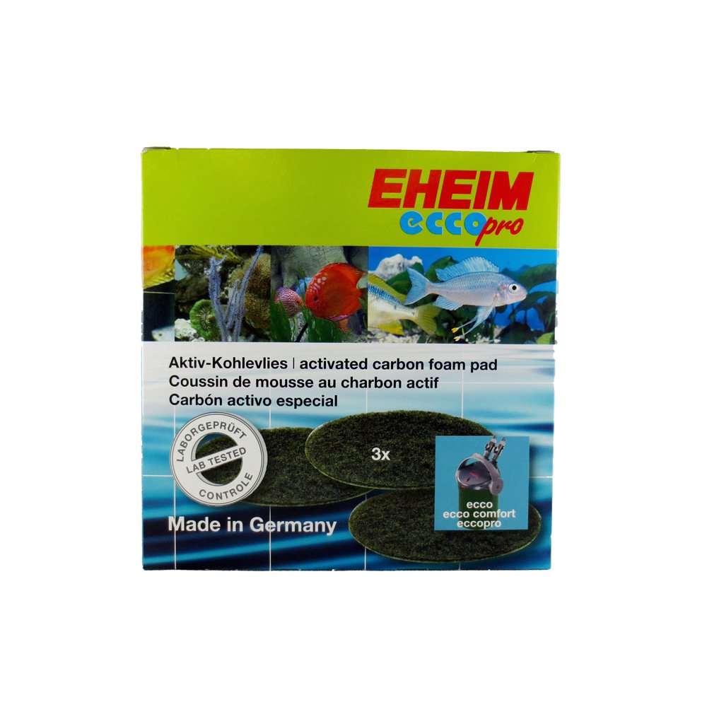 Eheim AEH2628310 Carbon Filter Pad Ecco for Aquarium