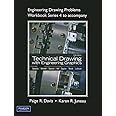 Engineering Drawing Problems Workbook (Series 4) for Technical Drawing with Engineering Graphics
