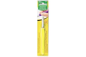 Clover Amour Crochet Hook (7.0 mm),Yellow