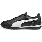 PUMA Men's King Pro 21 Turf Trainer Soccer Shoe, Black White, 7
