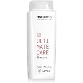 FRAMESI Morphosis Ultimate Care Shampoo - Hydrating Anti-Frizz Shampoo for Frizzy Hair - Humidity Defense, Smoothness + Elasticity Support - Sulfate Free, Color Safe Shampoo (8.4 Fl Oz)