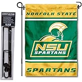 Norfolk State Spartans Garden Flag with Stand Holder