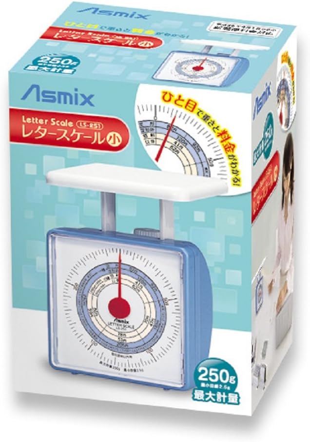 Amazon アスカ Asmix レタースケール 新郵便料金対応 小 最大計量250g Ls 251 文房具 オフィス用品 文房具 オフィス用品