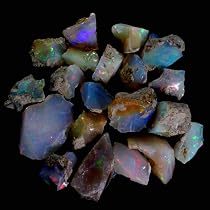 Opale Welo De Feu éthiopienne Naturelle - Lot De Pierres En Vrac, Forme Ovale Cabochon, Non Traitées