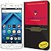 ILLUMISHIELD Glass Screen Protector Compatible with Motorola Moto Z2 Force (3-Pack) Anti-Scrach, Case Friendly and No-Bubble Clear Tempered Glass