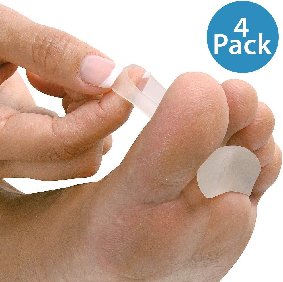 NatraCure Gel Hammer Toe Crest Pads (Left/Right), 2 works, (Toe Straightening Cushion, for Mallet Toes and Overlapping Toes) - Image 3