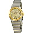 Omega Constellation Automatic Mother of Pearl Dial Stainless Steel 18kt Gold Ladies Watch 12320272057002