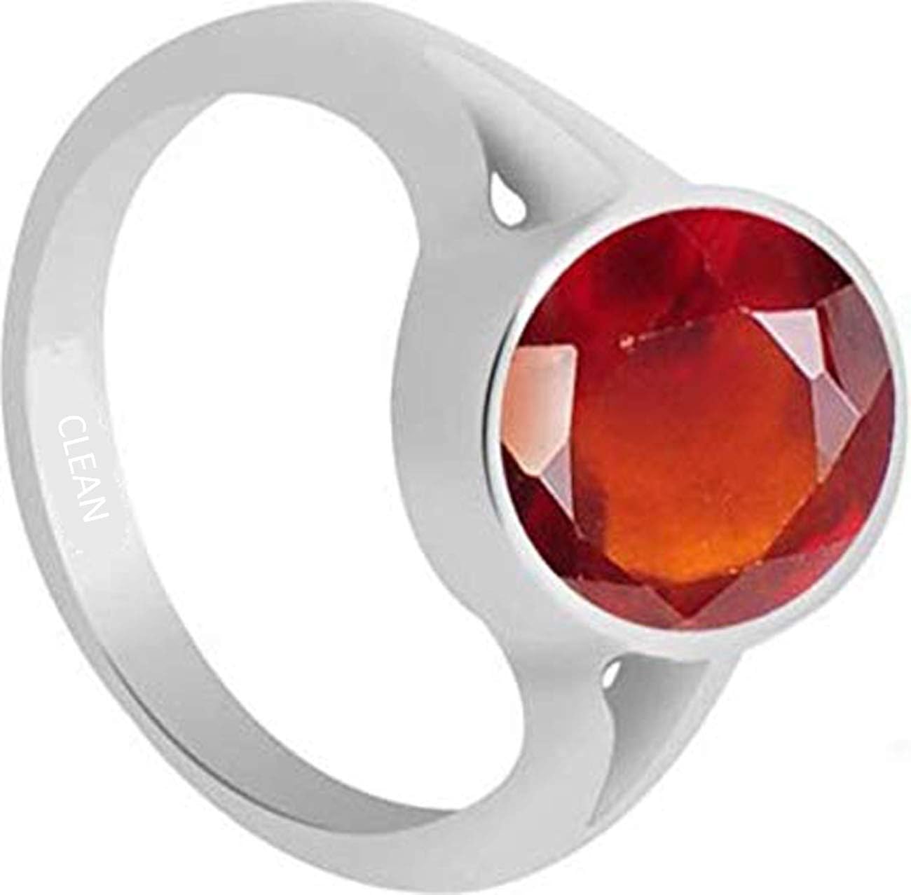 Buy CLEAN GEMS Certified Natural Hessonite (Gomed) 8.25 Ratti or 7.50