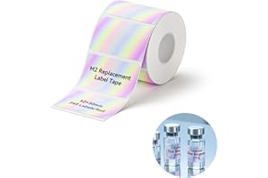 NIIMBOT M2/M3 Thermal Transfer Labels 1.97''×1.18'', 240 Tapes/Roll, for M2/M3 Label Maker, Long Storage Time, for Small Busi