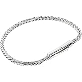 OCTO Bracelet for Men - Mens Chain Bracelet Silver & Stainless Steel Jewelry for Every Occasion - Top Accessories for Men - Waterproof Sweatproof No Tarnish for Everyday
