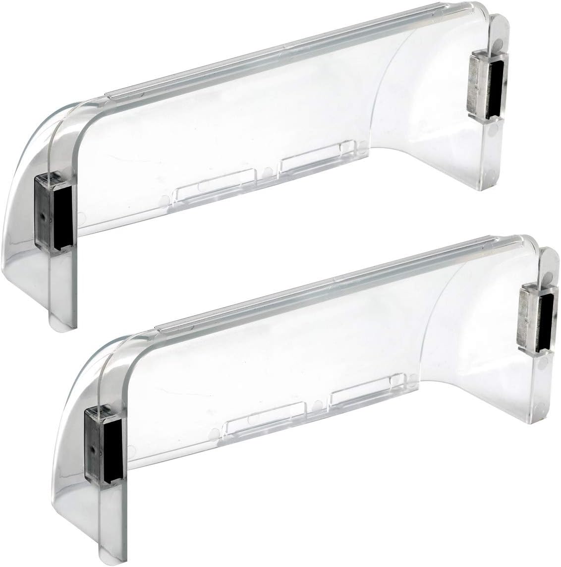 Registers, Grilles & Vents - Lisol 2 Pack Magnetic Air Deflector Adjustable for Sidewall Vent and Ceiling Registers, Ceiling Vent