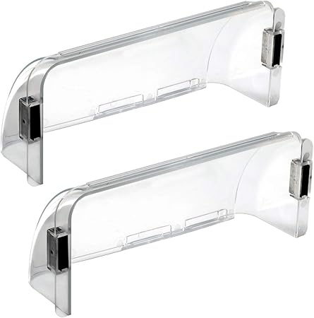 Lisol 2 Pack Magnetic Air Deflector Adjustable For Sidewall Vent