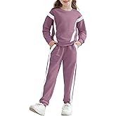 SANMIO Toddler Girl Clothes 2 Piece Outfits Fashion Sweatshirts+Sweatpants Long Sleeve Tracksuit Clothing Set Size 3-12Y