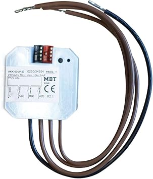 Mdt Knx Switch Actuator 3 Way Under Plaster 10a 230v Ac Akk 03up 03 Amazon De Baumarkt