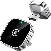 Teeran 2 in 1 Wireless CarPlay and Android Auto Adapter | Easy Setup Plug and Play, Fast Seamless Use, Supports 1000+ Cars with Built-in Wired Car Play/Android Auto, Compact Design