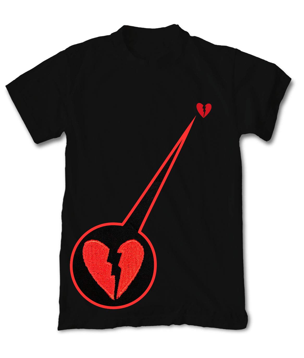 Men's Short Sleeve Graphic and Embroidered Fashion T-Shirt