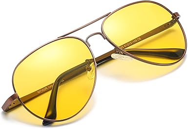 gafas de sol amarillas hombre