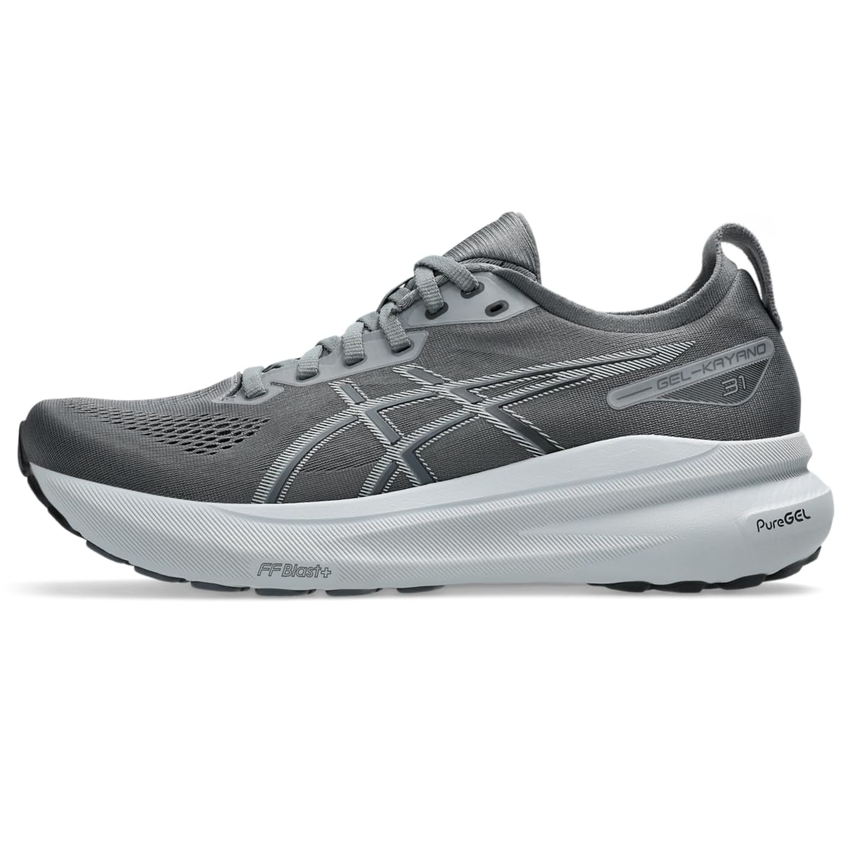 Photo 1 of ASICS Men's Gel-Kayano 31 Running Shoes, 12.5, Steel Grey/Piedmont Grey