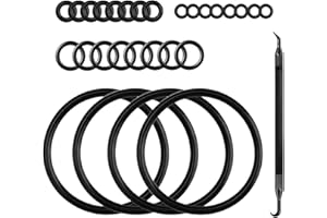 Homebrew Gasket Set, 28 Pieces Corny Kegging Sealing O-Ring Replacement Beer Soda Washer Kit for Cornelius Keg Lid Ball Lock 