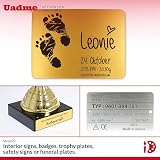 Uadme Laser Engraving Materials 4 Pack 30x20 cm Black Core Mirror Gold Plate view 4