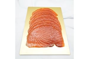 Premium Cold Smoked Salmon Lox from Prime Royal Cut Loin, Thinly Sliced, Made in Canada, Kosher, 5 Packs of 150gr each (750gr