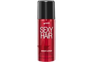 SexyHair Big Spray & Stay Intense Hold Hairspray | Extreme Hold and Shine | Up to 72 Hour Humidity Resistance | All Hair Types