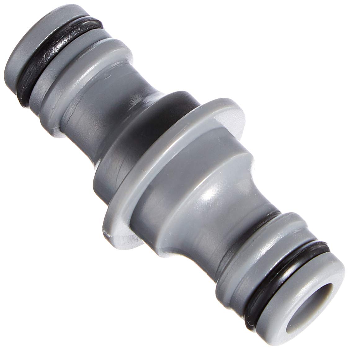 Xclou 346112 Plastic Hose Joiner for Taiwano Female Connectors, Grey, 13 mm