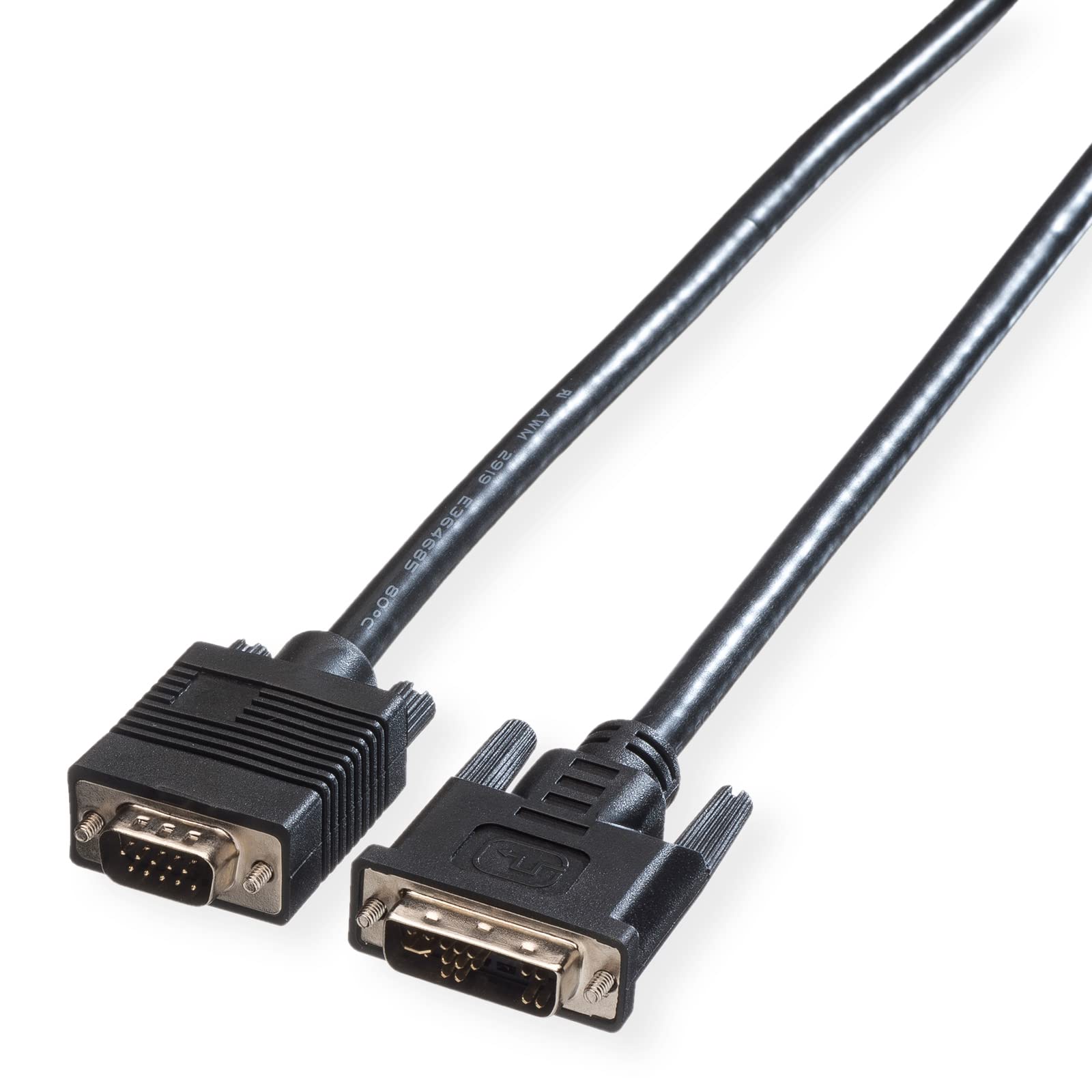 Roline 5m DVI M-HD15 M Cable