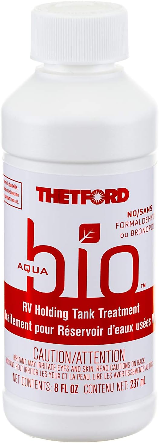 Thetford AquaBio 96604 RV Holding Tank Treatment Citrus Twist Scent, Formaldehyd Free 6 Pack of 8 Oz Liquid: Automotive