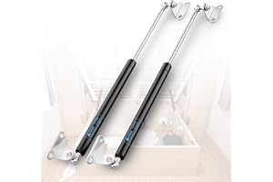 ARANA Gas Struts 20 inch 100 lbs with Brackets, Heavy Duty Hydraulic Shocks for Trap Door, 20" Gas Springs Lift Support Arm for RV Bed Heavy Lid Outdoor Window Boat Hatches, 2 Pcs