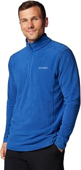 Columbia Klamath Range 2 Half Zip Mountain Blue M Men's Fleece view 4