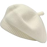 ZLYC French Beret Hat Fashion Print Lightweight Winter Warm Artist Hat for Women