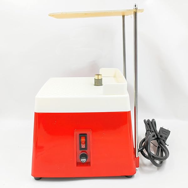 PORTABLE STAINED GLASS GRINDER MACHINE,STAINED GLASS MAKING TOOLS 110V 65W GLASS DIAMOND CERAMICS ART GLASS DIY BENCH GRINDER TOOL MACHINE WITH 5PCS GRINDER BITS