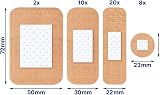 Elastoplast Extra Flexible Fabric Plasters 400 Strips 10x40 Large Breathable view 2