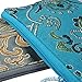 kilofly 2 pc Chinese Silk Brocade Padded Tassel Zipper Jewelry Bag Gift Pouch set2 B