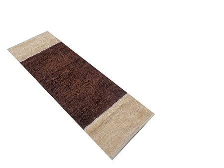 Yellow Weavestm 3 Seater Sofa Slip Cover - Brown & Beige (22 X 68 Inches)