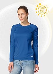 baleaf Women's UPF 50+ Long Sleeve Rash Guard Swim