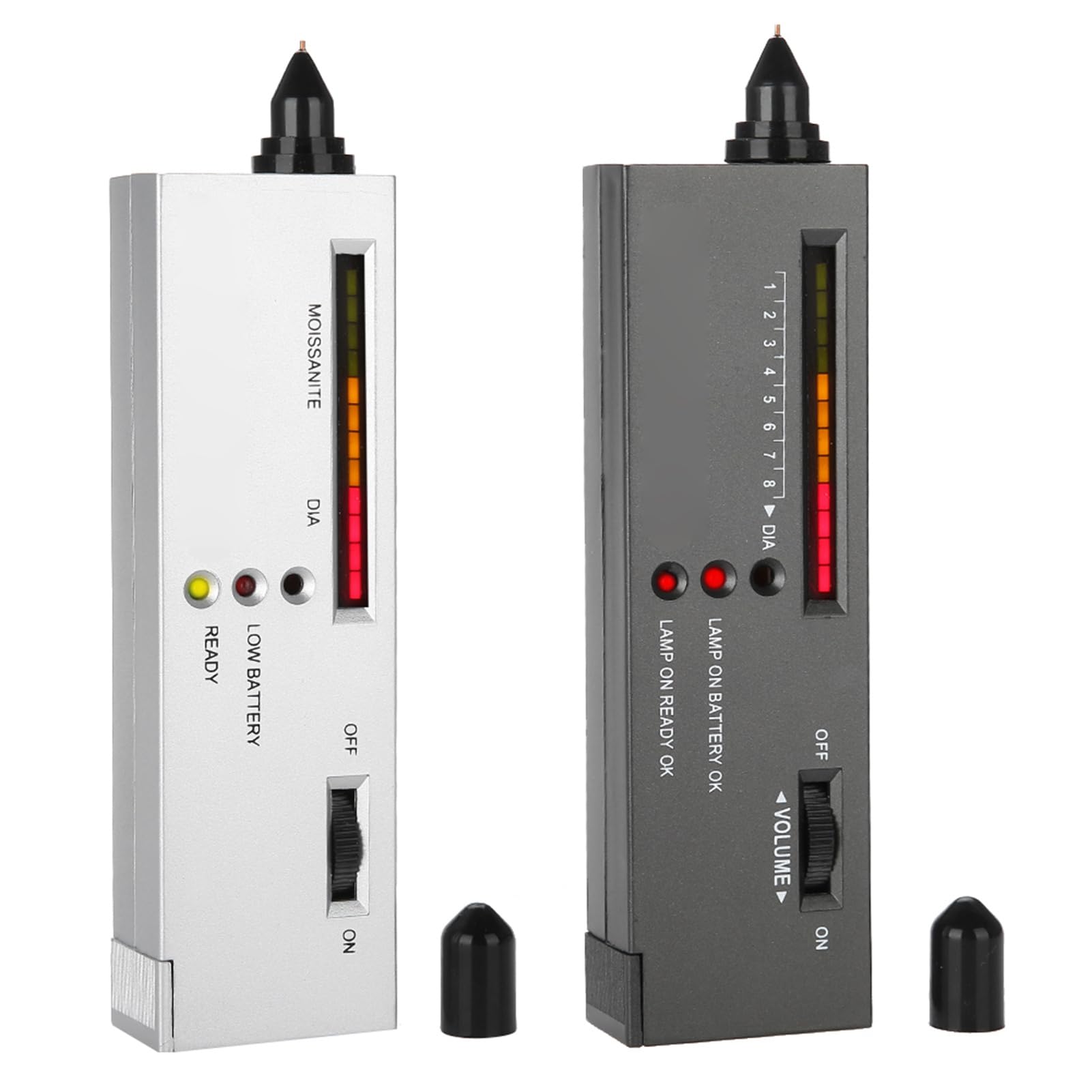 Diamond Testing Kit Diamond Tester Diamond Selector Ii Portable Moissanite Tester Real Or Fake Jewelry Selector Ii With Pu Bag And Tray, Green Indicator And Buzzing Sound For Accurate Test