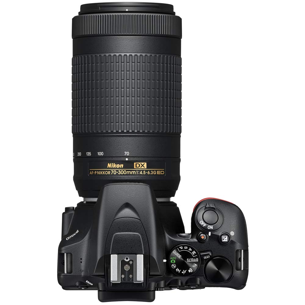 Nikon D3500 24.2MP DSLR Camera w/AF-P 18-55mm VR Lens & 70-300mm