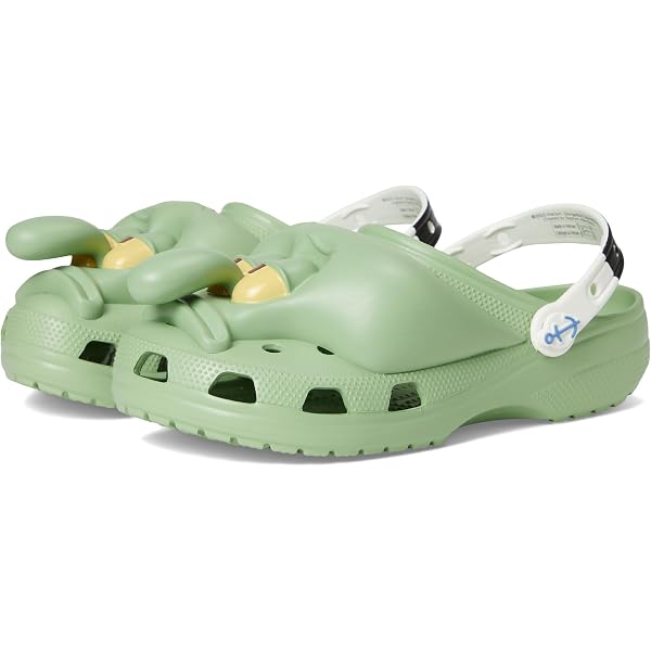 Amazon.com | Crocs Shrek Classic Clog Lime Punch Men display picture 3