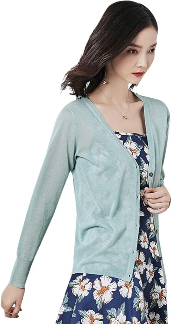 Amazon Aonour レディース 日焼け止め服 アウターコート 上着 夏 秋 薄手 コート 冷房対策 カーディガン 韓国風 ファッション おしゃれ 可愛い アウター カーディガン ボレロ 通販