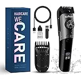 SUPRENT Beard Trimmer for Men Waterproof- IPX7 Professional Mustache Trimmer- 39 Built-in Adjustable Precise Lengths- Cordless USB C Rechargeable & LED Display