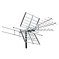 PIBIDI Outdoor TV Antenna, Long Range Digital OTA Antenna for 4K 1080P VHF UHF, 200 Mile Range (UHD-8903)