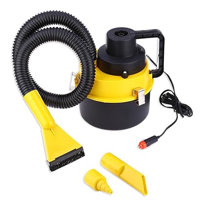 Taran Wet Dry Canister Outdoor Carpet Car Boat Mini Vacuum Cleaner Air Inflating Pump