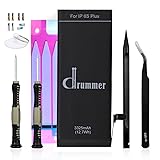 DRUMMER Battery for iPhone 6s Plus, 3325mAh High