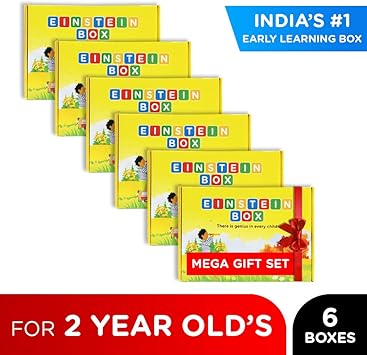 Einstein Box Complete Learning Set for 2 Year Old Boys and Girls
