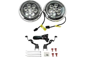 NSLUMO Mini Led Rally DRL Light 18W High Power DC12V Canbus LED DRL Daytime Running Light Halo Fog Lamp Kit For Mini R55 R56 R58 R59 Rally Driving Lamp
