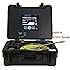 GooQee Sewer Inspection Camera Drain Pipe - Sony CCD Head Underwater 20m - 130ft Fiberglass Push Cable - 7inch DVR with 8G SD Card - PIC003 (40m + Distance Counter + Sonde)