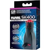 Fluval SK400 Surface Skimmer | Up to 105 Gallons, Powered Aquarium Surface Film Remover for Tanks, Improves Oxygenation &amp; Water Clarity, Adjustable Flow
