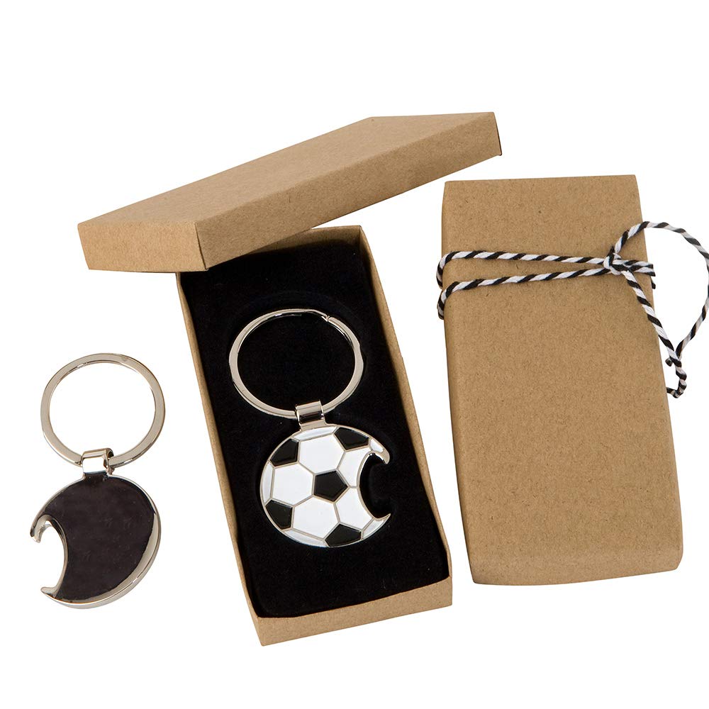 Mopec MA258 Football Ball Keychain/Opener in Decorated Gift Box, Multi-Colour